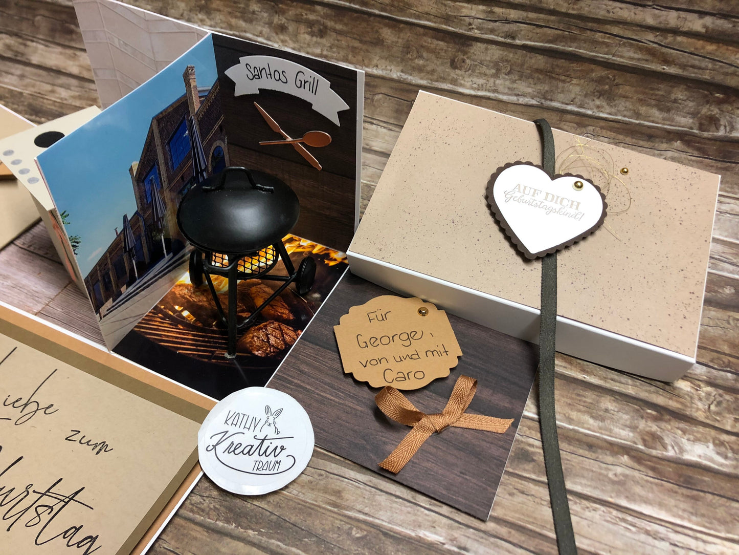 XL Explosionsbox Kochkurs Grillkurs Gutscheinbox Geschenkbox