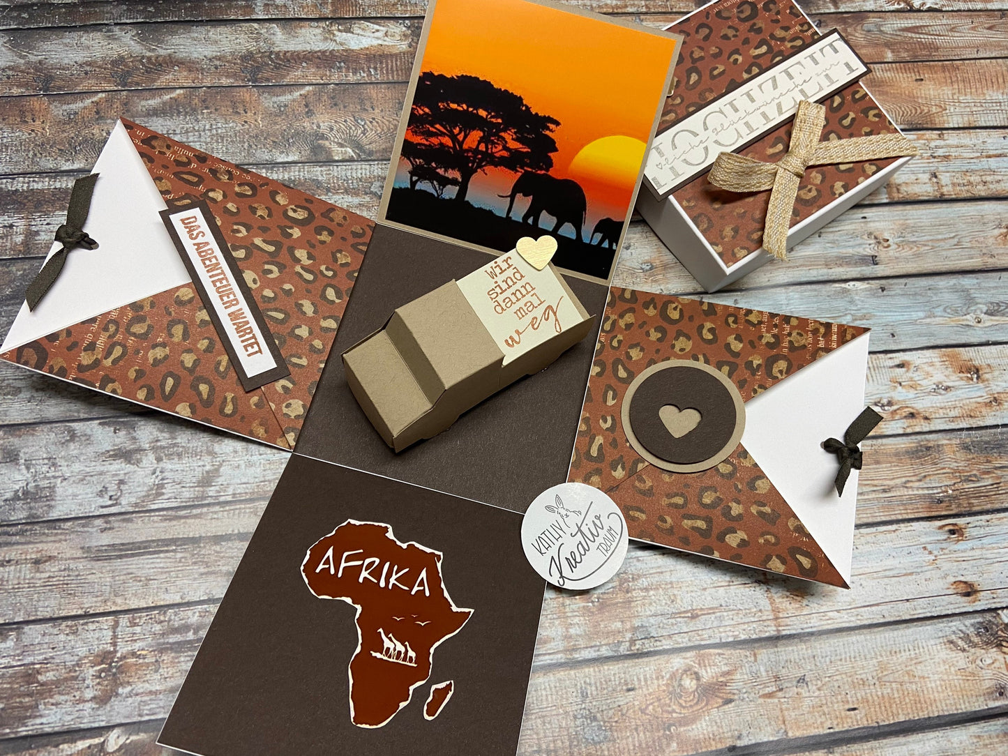 Explosionsbox Reise Afrika