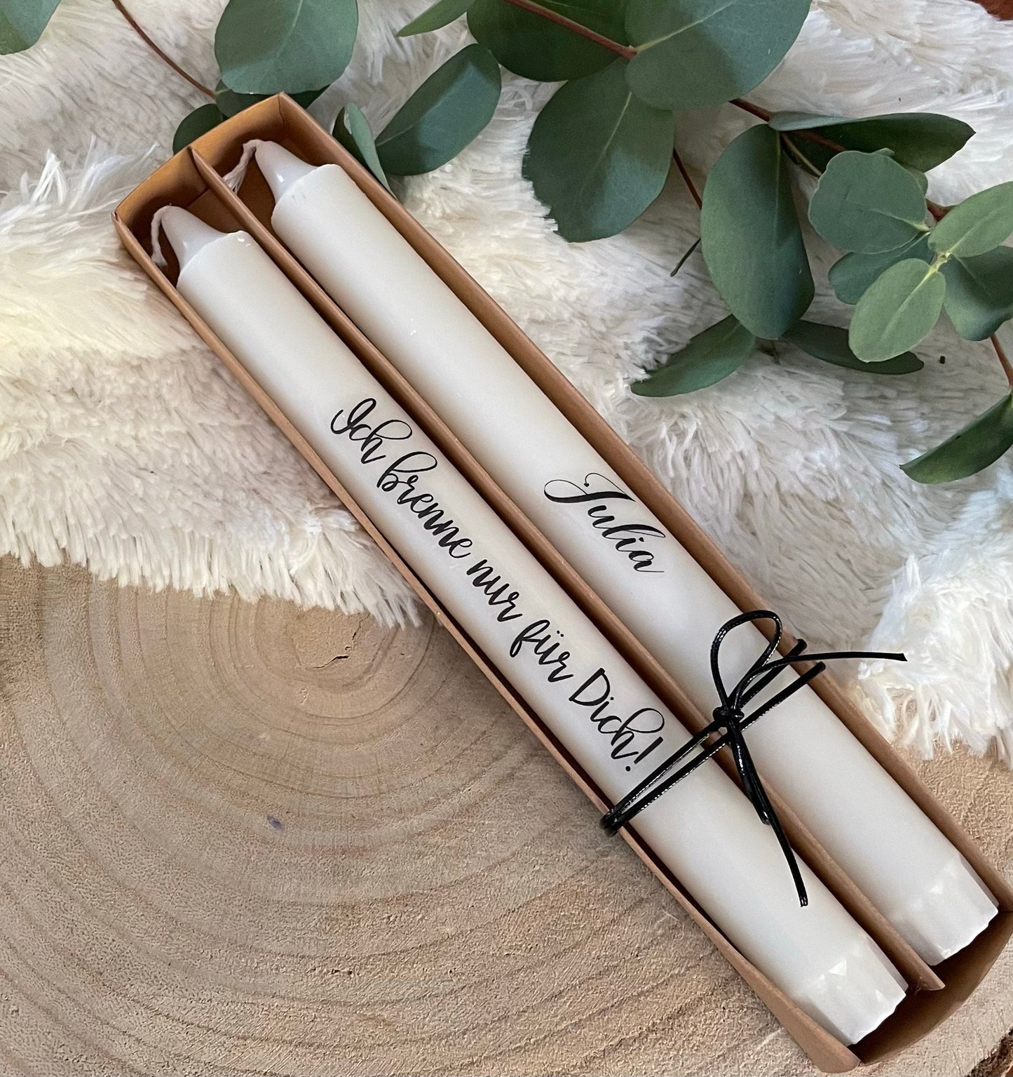 Personalisiertes Kerzen Set Erzieherin mit Herz - Weihnachten, Christmas, Stabkerze, Geschenk, Mitbringsel,  Kronkerze, Kerze, Adventskerze,