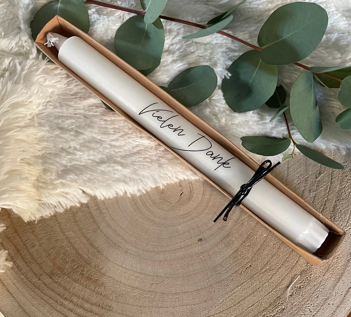 Wunscherfüller Kerze   - Weihnachten, Christmas, Stabkerze, Geschenk, Mitbringsel,  Kronkerze, Kerze, Adventskerze,