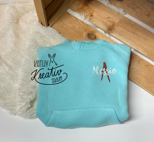 Hoodie - für Kinder mit Name - Pulli - Kapuzenpulli - Pullover - Geschenkidee