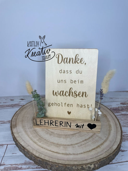 Abschiedsgeschenk - Erzieherin, Erzieher, Lehrerin, Lehrer, Sozialpädagoge, Sozialpädagogin, Kinderpflegerin, Kinderpfleger