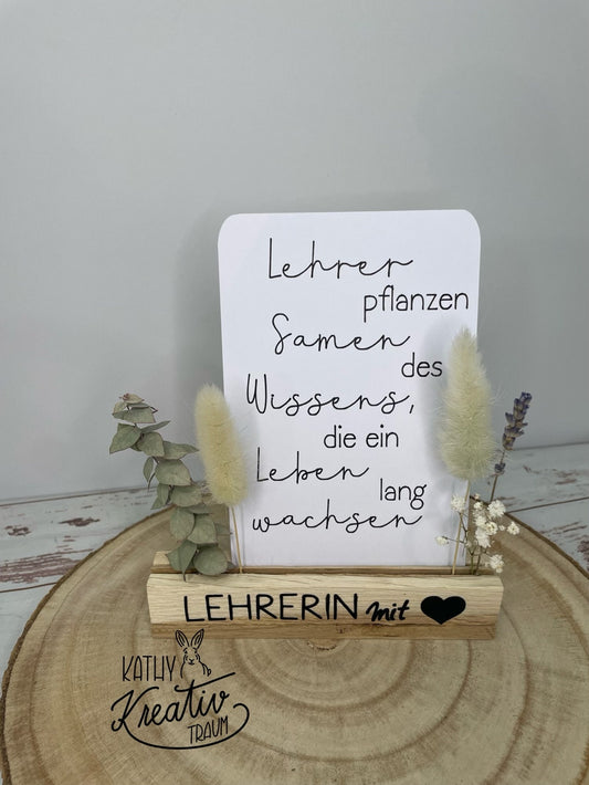 Abschiedsgeschenk - Erzieherin, Erzieher, Lehrerin, Lehrer, Sozialpädagoge, Sozialpädagogin, Kinderpflegerin, Kinderpfleger