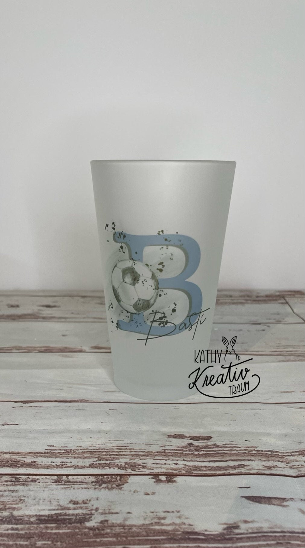 Glas - Trinkglas, Pferd mit Name, personalisiert, Kinder, Papa, Mama