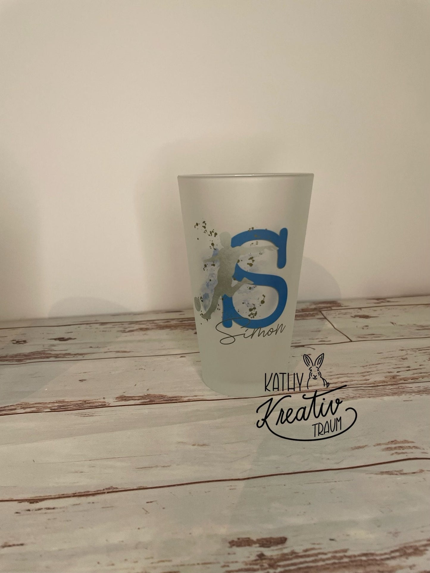 Glas - Trinkglas, Name, personalisiert, Kinder, Papa, Mama