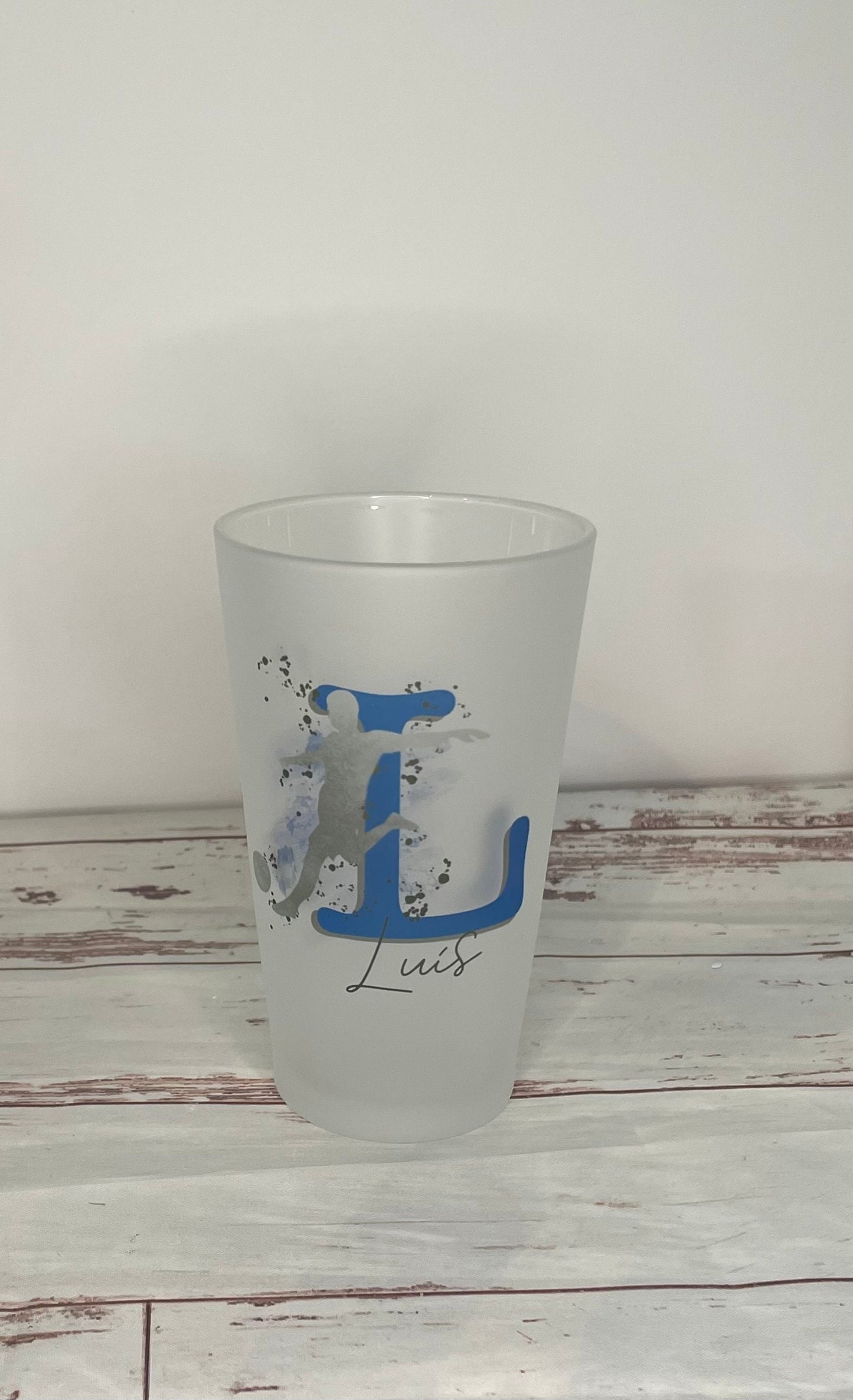 Glas - Trinkglas, Pferd mit Name, personalisiert, Kinder, Papa, Mama