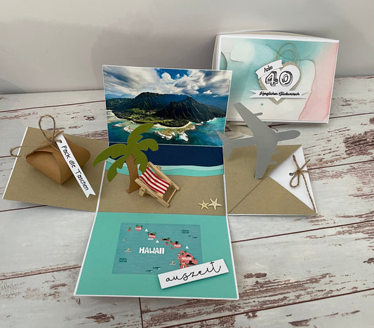 Explosionsbox Hawaii Reise Urlaub