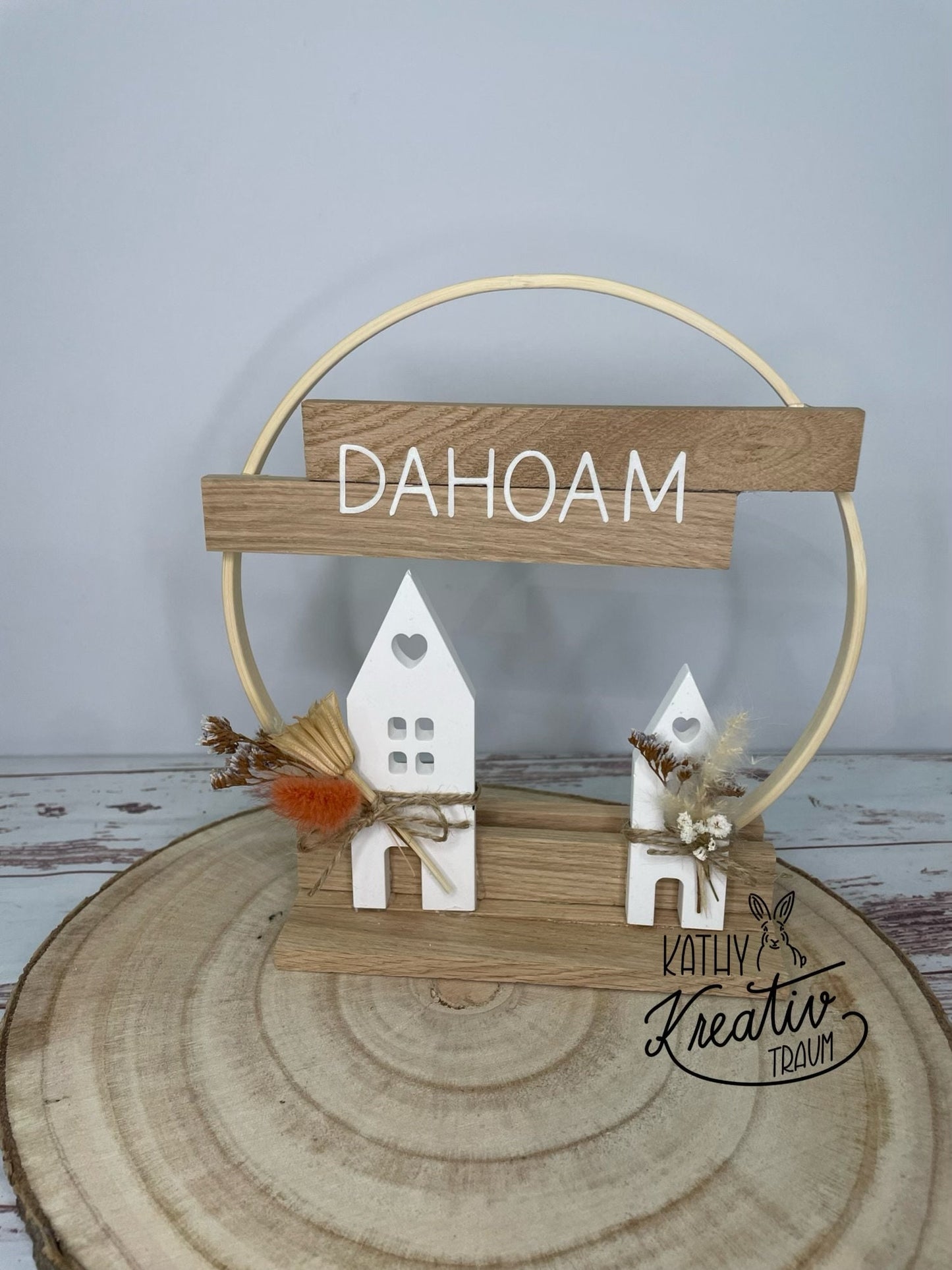 Dahoam - home sweet home Deko Häuschen